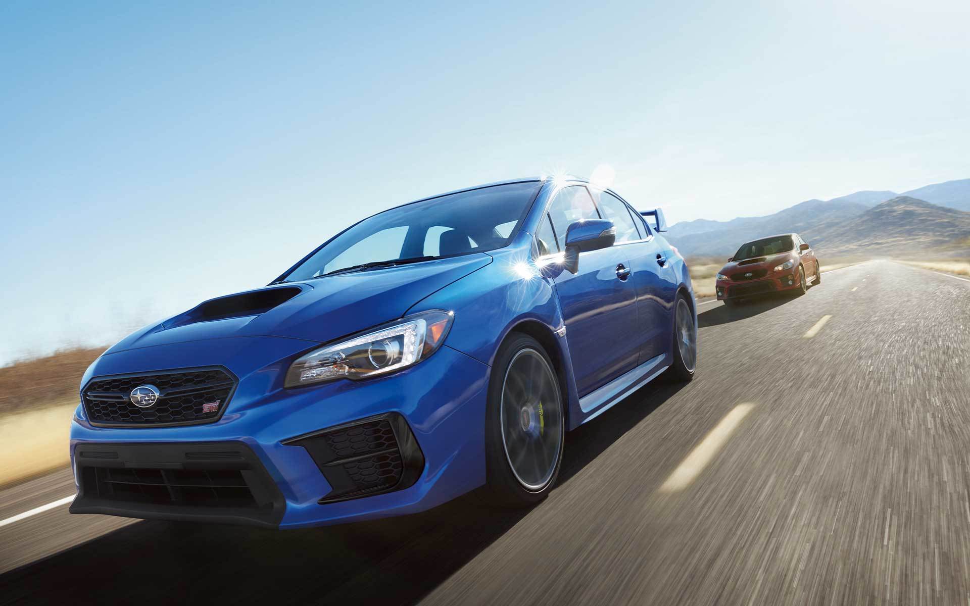 2020 Subaru WRX Front Blue Exterior Picture